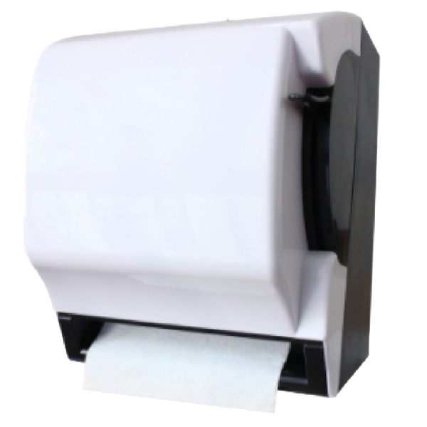 Dispensador de papel toalla en rollo