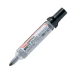 Marcador Pentel Easyflo Tinta Negra Para Pizarra Blanca Punta Redonda (1 Unidad)