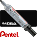 Docena Marcador Recargable Pentel Negros