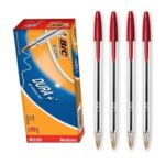 Plumas (Boligrafos) Bic Cristal Dura+ Rojo