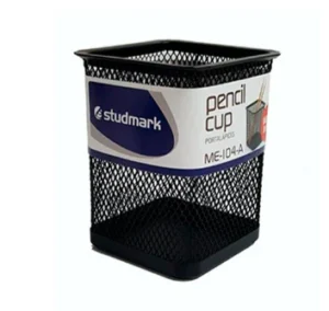 Porta Lapiz Cuadrado De Metal Studmark