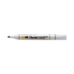 Marcador Pentel negro Punta Biselado
