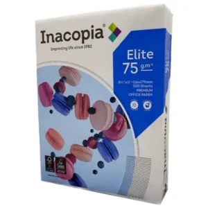 Resma de Papel Bond Inacopia Elite 75g blanco carta (8½ x 11) 500 unds