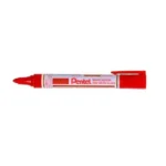 Marcador Pentel Rojo con Punta Redonda MW45