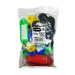 Llaveros Plasticos Studmark, 25 Piezas. Colores Surtidos