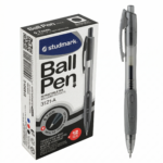 Boligrafo 0.7mm, Negro – Studmark St-03121-A (Caja De 12 Unidades)