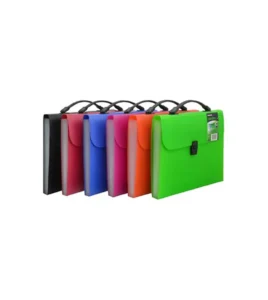 Archivo Expandible Tipo Acordeon Plastico Oficio (Neon). 13 Divisiones Studmark St-00396. Colores Surtidos