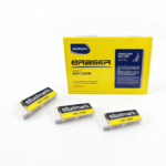 Borrador Suave Mediano Blanco (Soft) Studmark, St-Er-008. La Caja Trae 36 Unds.