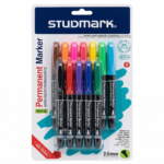 Set De 8 Marcadores Permanentes Marca Studmark St-03530-8