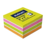 Notas Autoadhesivas Neon de 3 x 3 Pulgadas
