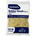 Bandas Elasticas (Ligas #18) 1/4 Lb 100.00 Pzas