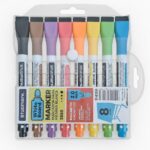 Marcadores Magneticos con Punta de 2.0 mm Studmark. Set de 8 Colores