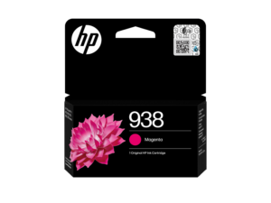 Cartucho HP 938 Magenta. Rendimiento hasta 800 paginas.