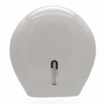 Dispensador De Papel Higienico Jumbo, Color: Blanco. Plastico Abs | Visor Transparente.