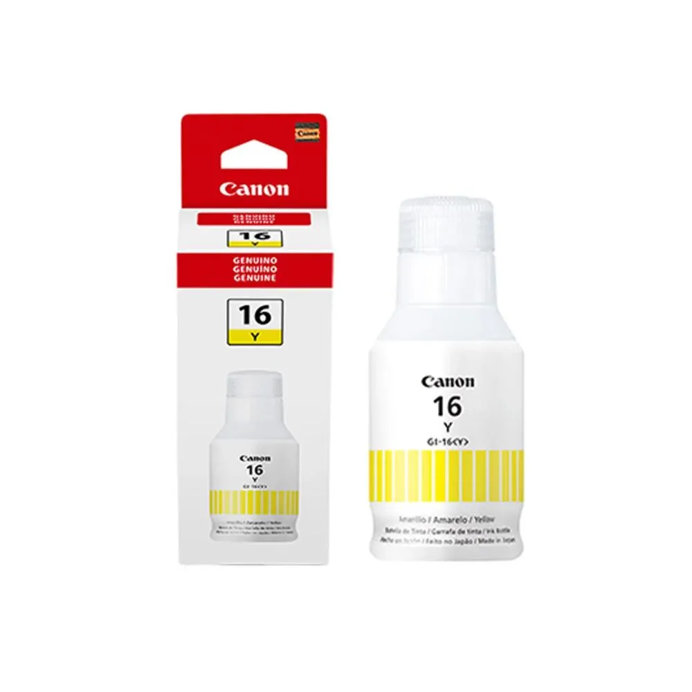 TANQUE TINTA CANON GI 16 YELLOW.webp