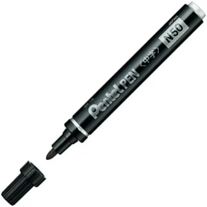 Marcador (Rotulador) Permanente Pentel N50-A Negro. Punta De Bala