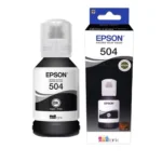 Epson T504120-Al Negro - Botella De Tinta, Rinde Hasta 7.500 Paginas