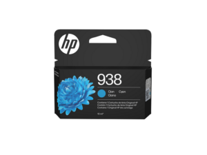 Cartucho de Tinta HP 938 Cyan hasta 800 paginas.