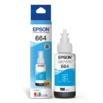 Tinta Epson T664220 Cian Original | 70ml - 6,500 Paginas para Epson L200