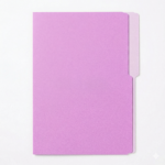 Folder Lila Irasa Tamano Carta 8.5x11 Caja De 100 Unidades