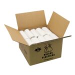 Bolsas de Basura Transparentes SiClean 50x50 (65 Galones) - Caja Industrial de 33 Micras para Residuos Voluminosos