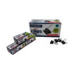 Binder clip 0.75 (19 mm). caja de Binder Clips Metalicos