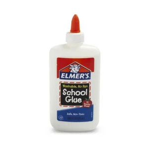 Goma Blanca Elmer-s 8 oz (236 ml) Lavable y No Toxica - Adhesivo Multiusos para Proyectos y Slime