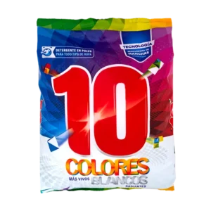 Detergente En Polvo 10 Colores De 3kg.