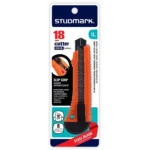 Cuchilla Retractil Cutter Studmark ST-04101-BL con Guia Metalica y Hoja de 18mm