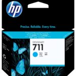 Cartucho HP 711 Cian Original 29ml CZ130A para DesignJet T120 T520