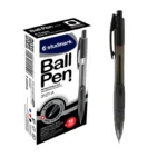 Boligrafo K-21 Retractil  Color Negro Caja de 12