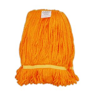 Mopa de Microfibra Orange 350g - Extremos Cosidos Banda Ancha 5