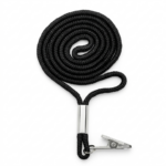 Cordon Sujetador Lanyard con Clip de Metal para Carnets - Pack 50 Unidades