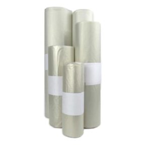 Rollo de Bolsas de Basura SiClean 38x50 (55 Galones) - Semitransparentes y Resistentes (33 Micras)