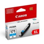 Cartucho Canon CLI-171XL Cian Original | Alto Rendimiento para PIXMA MG5710 TS5010