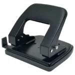 Perforadora Metalica de 2 Huecos Negra  Studmark  - Gran Capacidad 40 Hojas