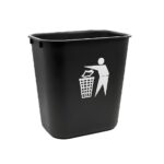 Cesto para Basura SiClean 4 Galones (15 Litros) Sin Tapa