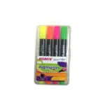 Set de Marcadores Force Colores Amarillo, Rosado, Naranja y VerdeFC-ZW702