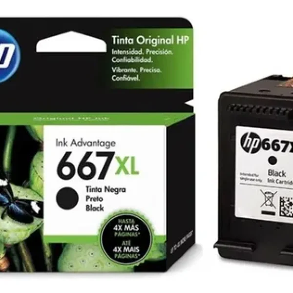 HP 667XL CARTUCHO 3YM81AL NEGRA.webp