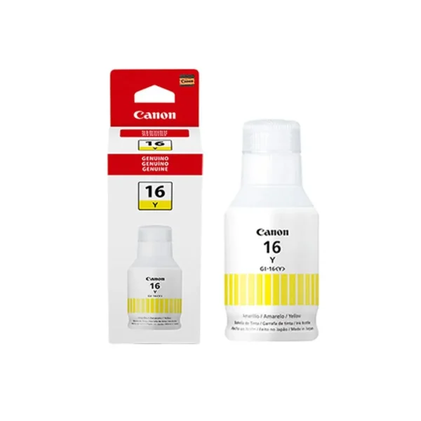 TANQUE TINTA CANON GI 16 YELLOW.webp
